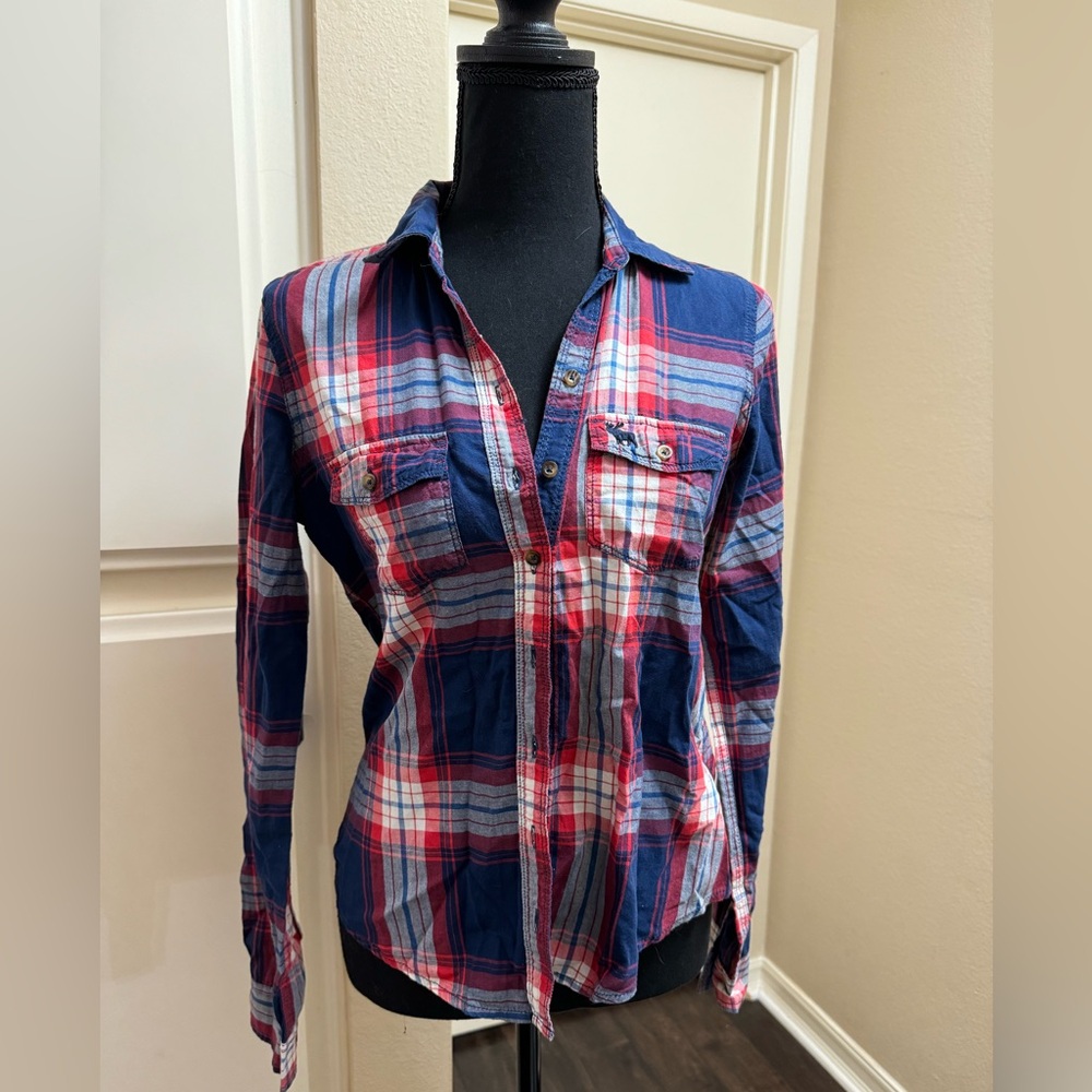Abercrombie and fitch flannel. Size small